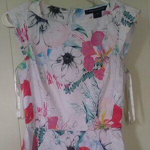 French Connection Flowered Dress